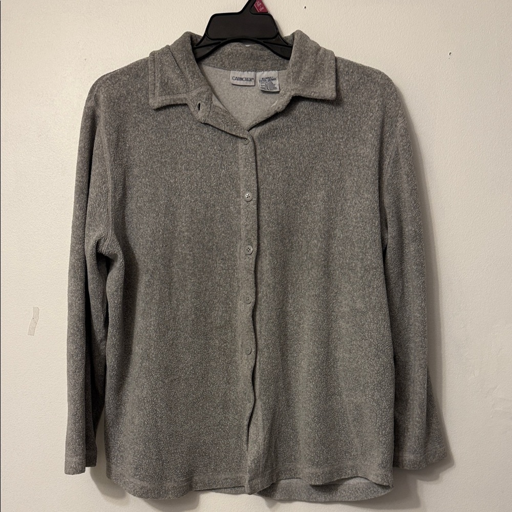 Cabin Creek Light Gray Cardigan